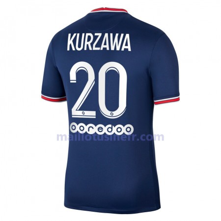 Maillot de Foot Paris Saint-Germain Layvin Kurzawa 20 Domicile 2021-22 Maillot de Foot Paris Saint-Germain Layvin Kurzawa 20 Domicile 2021-22